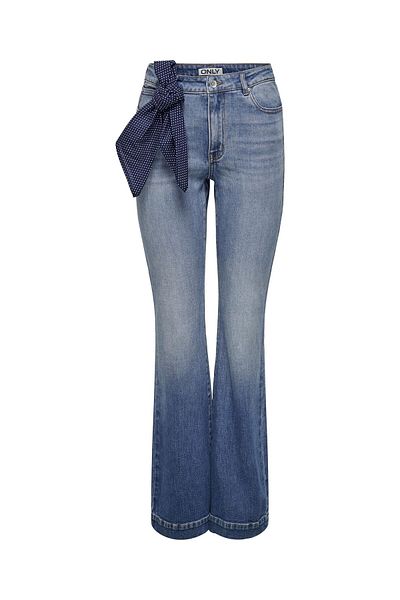 ONLY Flared Fit Jeans Onlamalfi Hohe Taille Ausgestellt Jeans