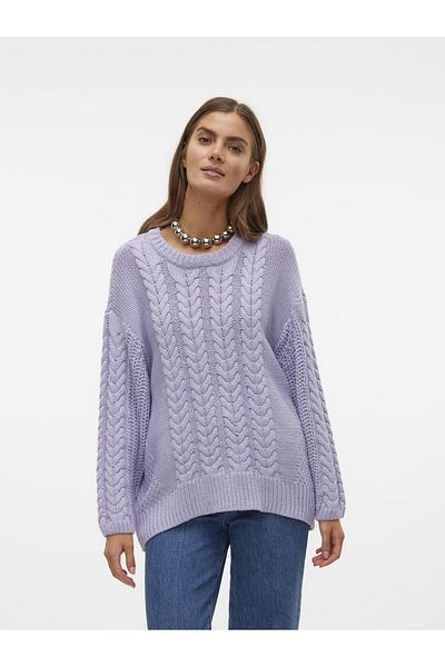 Vero Moda Strickpullover VMSVEACABLE Kazak