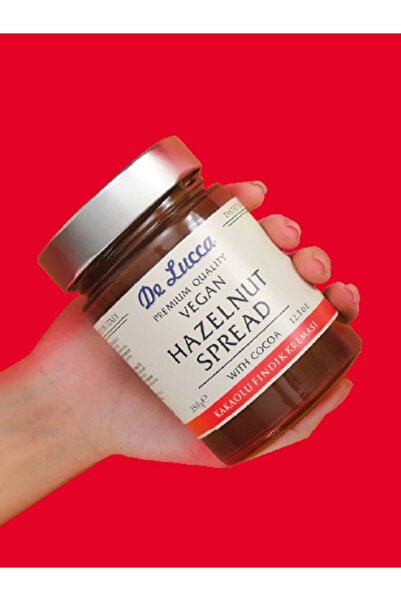 DeLucca De Lucca Vegan Kakaolu Fındık Kreması 350 gram