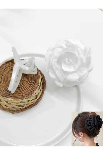 Diloshtrend Design Double Sided White Rose Latch Buckle