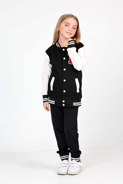 relax kids Costum de colegiu unisex - cu detaliu de broderie cu litere