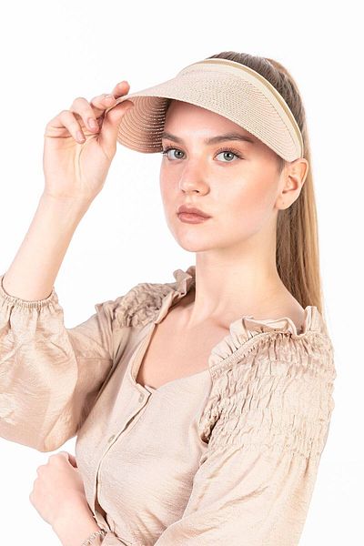 FELLMENS Flc11530 Powder Straw Visor Hat - Tennis Hat