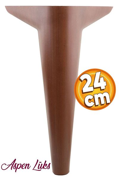 Badem10 Set canapea și fotoliu mobilier cu model din lemn Aspen Luxury 24 cm - Unitate TV și picior de ridicare