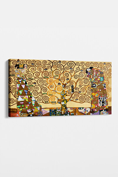 TabloShop Gustav Klimt - Hayat Ağacı Kanvas Tablosu - Klasik Sanat Dekoru