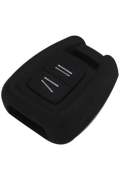 GMA KEYS Husă pentru chei din silicon Lux Astra G Vectra Zafira B cu 2 butoane, prima calitate