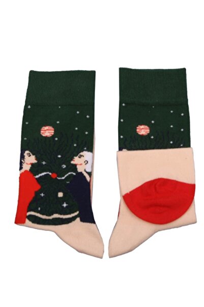 Soho Mood Μακριές κάλτσες από βαμβάκι με θέμα το Unisex, 3 τεμαχίων