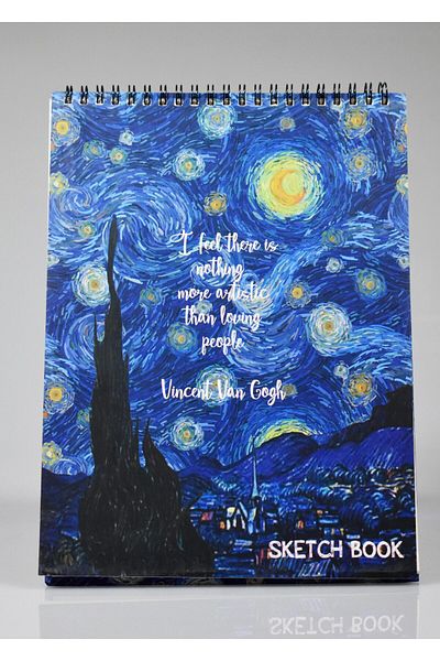 4nio Caiet de desen Van Gogh - Design elegant