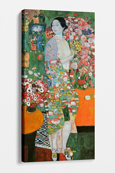 TabloShop Gustav Klimt - Dansçı Kanvas Tablosu - Zarif Duvar Dekoru