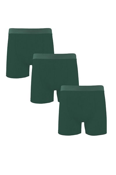 Soho Mood Big Size Green Organic Boxer - Σετ 3 τεμαχίων
