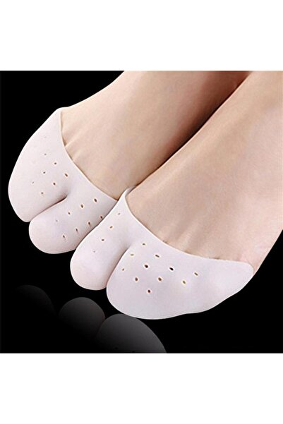 FırsatVar Silikon Ayak Baş Parmak Ayrıcı 1 Çift Nasır Kabarcık Önleyici Ortop...