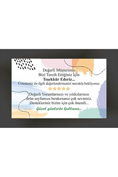 Örün Matbaa 100 bucăți etichetă adezivă pentru marfă/unitate de autocolant de...