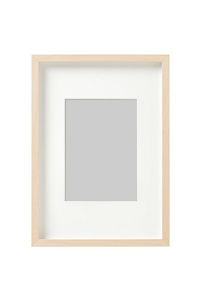 IKEA HOVSTA 21x30 cm A4 Size - Birch Wood Deep Photo Frame