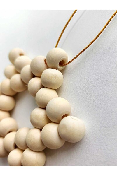 PeGu Made 2 τμχ Διακοσμητικό Σετ Ξύλινο Αστέρι με Χάντρες, Στολίδι Πόρτας και Ντουλάπας, Στολίδι Βρεφικού Δωματίου, Δώρο