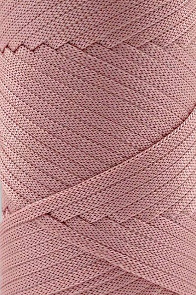 SENSY Premium Ribbon Polyester Thread 200 Gr Polyester Macrame Thread Bracelet Thread Bag Supla Thread Hobby Thread Pink