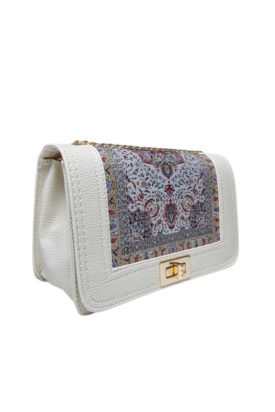 kapadokyahediyelik Woven Carpet Patterned Medium Size Authentic Bag