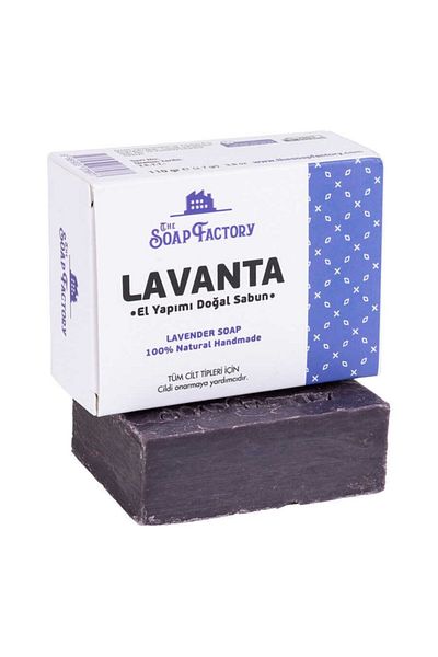 The Soap Factory Handmade Herbal Lavender Soap 110 Gr