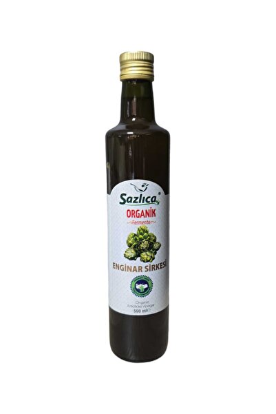 Sazlıca Sazlıca Organik Enginar Sirkesi Cam Şişe 500ml
