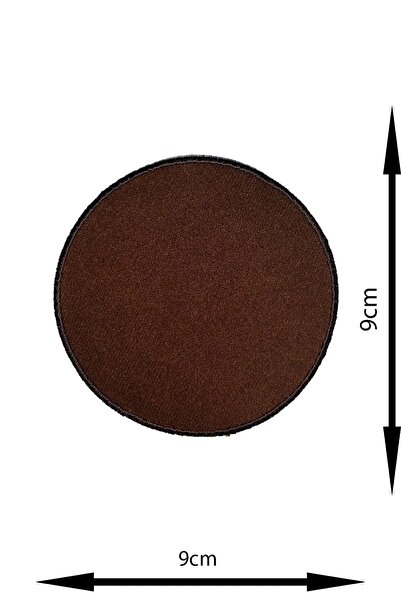 REMSATİC Ütü Ile Yapışan Arma - Patch - Dirsek, Diz Yama Modeli (yuvarlak) Ka...