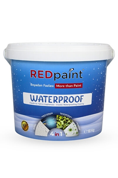 REDpaint Waterproof Elastic ( Elastik Su yalıtım Kaplaması ) Likit Su Yalıtım...