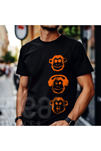 Crea Eymer Wear Majica Monkey Štampano Premium okrugla kragna 100% pamuk