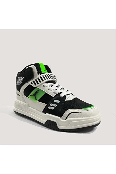 Cool King Unisex Çocuk Günlük Sneaker Uzun Boğazlı Spor Bot