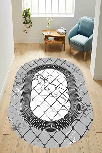 YTR HOME Digital Printed Non-Slip Based - Washable Carpet Runner for Living Room and Kitchen