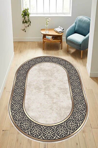 YTR HOME Ψηφιακή τυπωμένη αντιολισθητική βάση - Μοκέτα που πλένεται για σαλόνι και κουζίνα