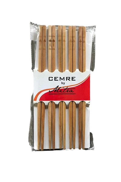 CEMRE مجموعة من 2 زوج من عيدان تناول الطعام مكونة من 10 قطع
