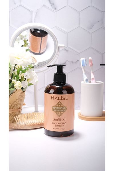 Raliss 500 Ml Argan Oil Refreshing Hair Shampoo