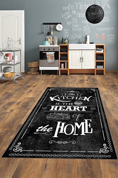 YTR HOME Dijital Baskılı Dekoratif Mutfak Halısı