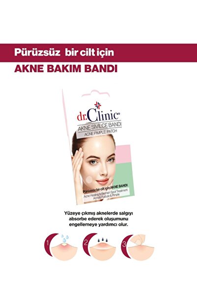 Dr. Clinic Akne Sivilce Bandı 10 Adet