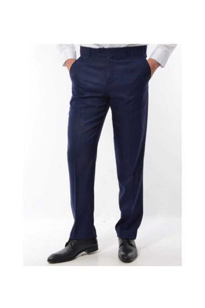 KAMER Ανδρικό παντελόνι Güncüoğlu Battal Size Navy Blue Classic