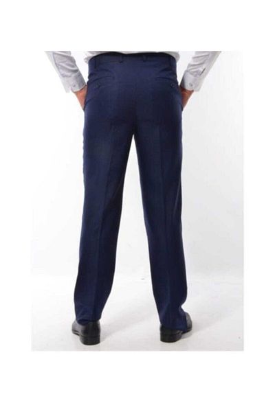 KAMER Ανδρικό παντελόνι Güncüoğlu Battal Size Navy Blue Classic