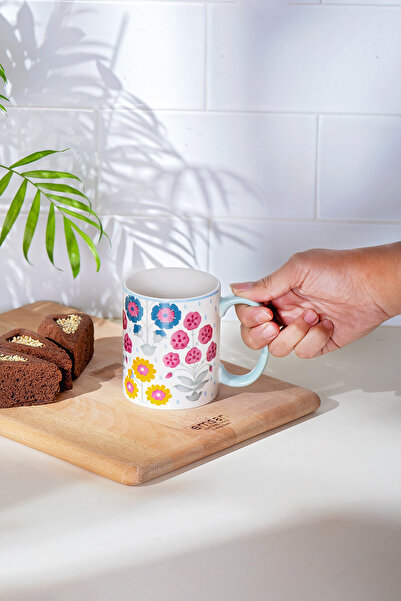 Emsan Daisy New Bone Mug - 360 ml