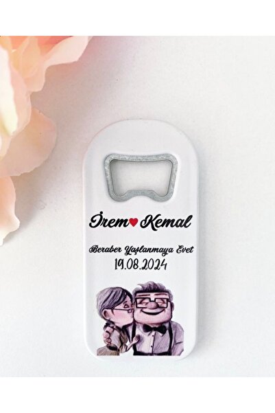 Magnet Açacaklı Magnet - Düğün, Söz, Nikah, Nişan, (25 Adet)