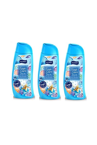 Hobby Duş Jeli Fresh Care Deniz Mineralleri 500 ml X 3 Adet