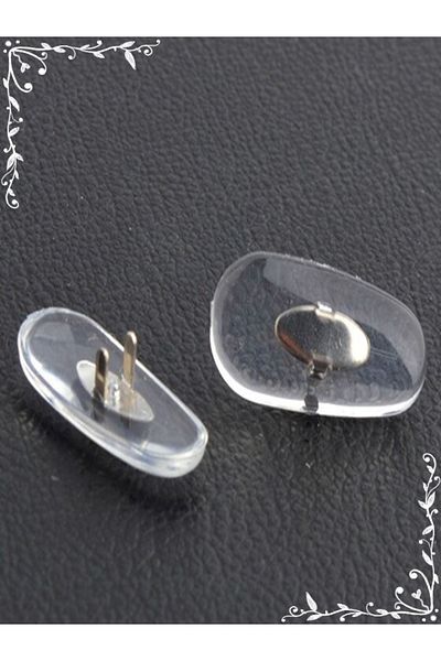 gözlük reyonu 2 Pairs of Glasses Silicone Rayban Hooked Nose Pads (2 PAIRS)