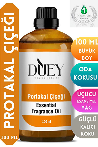 DUEY Portakal Çiçeği Uçucu Yağ 100ML Buhurdanlık Yağı Difüzör Esansı Oda Koku...