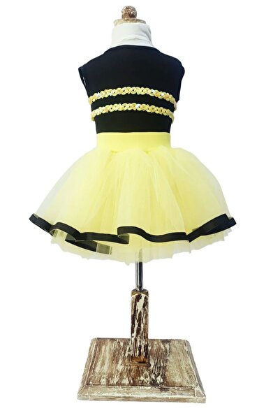 LULLY KİDS Момичешки костюм / Момичешки костюм на жълта пчела / Момичешки кос...