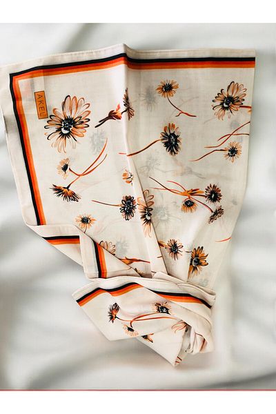 Akel 95 x 95 cm Digital Soft Scarf