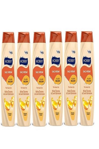 Hobby 500 ml X 6 Pieces Conditioner Classic Balm
