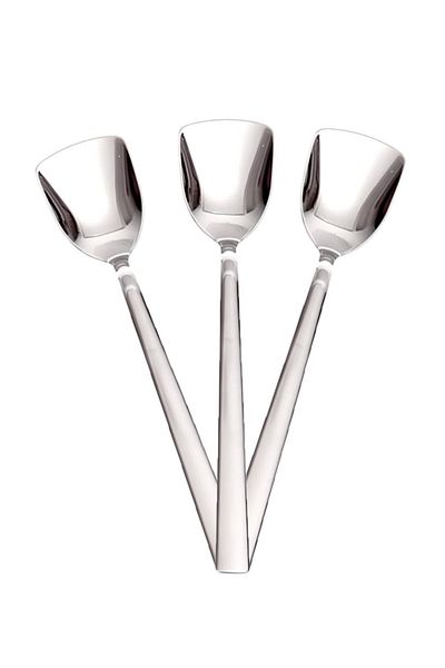 Bremen Home Stainless Steel Luxury Ice Cream and Dessert Spoon 3 Pieces