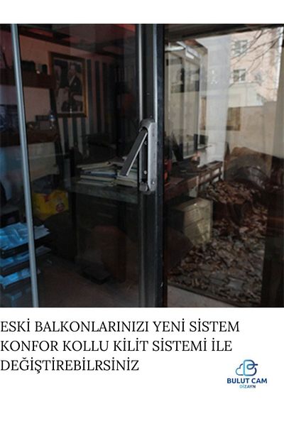BULUT DİZAYN VE HEDİYELİK EŞYA Comfort lever lock system--Glass balcony lever system glass balcony locking