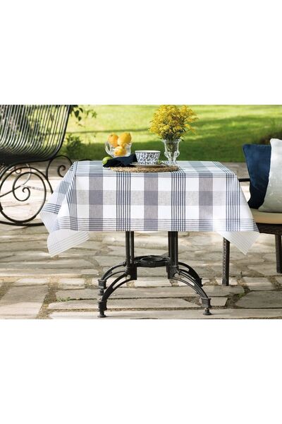 Madame Coco Majori Silinebilir Masa Örtüsü - Bej - 140x140 Cm