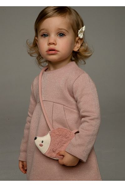 MAYORAL 2915 Mayoral Baby Girl Dress with Puda Bag