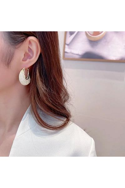 TAKİŞKO Hoop Earrings - Design model