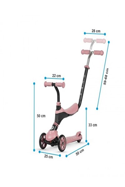 QBABY 5 in 1 Çocuk Scooter
