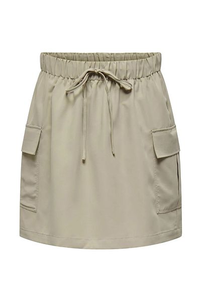 ONLY Beige Mini Cargo Skirt - Onlalına with Pockets, Women, 15316136