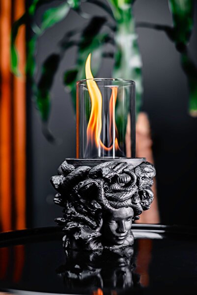 MinArtAtölye Medusa Bioethanol Masaüstü Şömine
