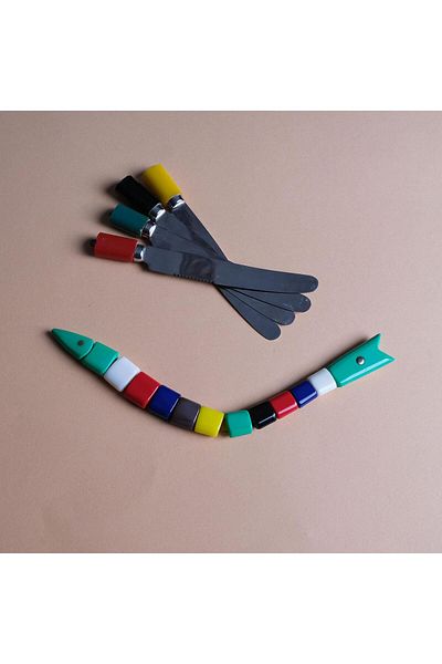 TESBİHCİBABA Old Catalin Special Design - Fish Model Rosary